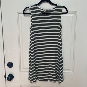 GB stripped tank top dress